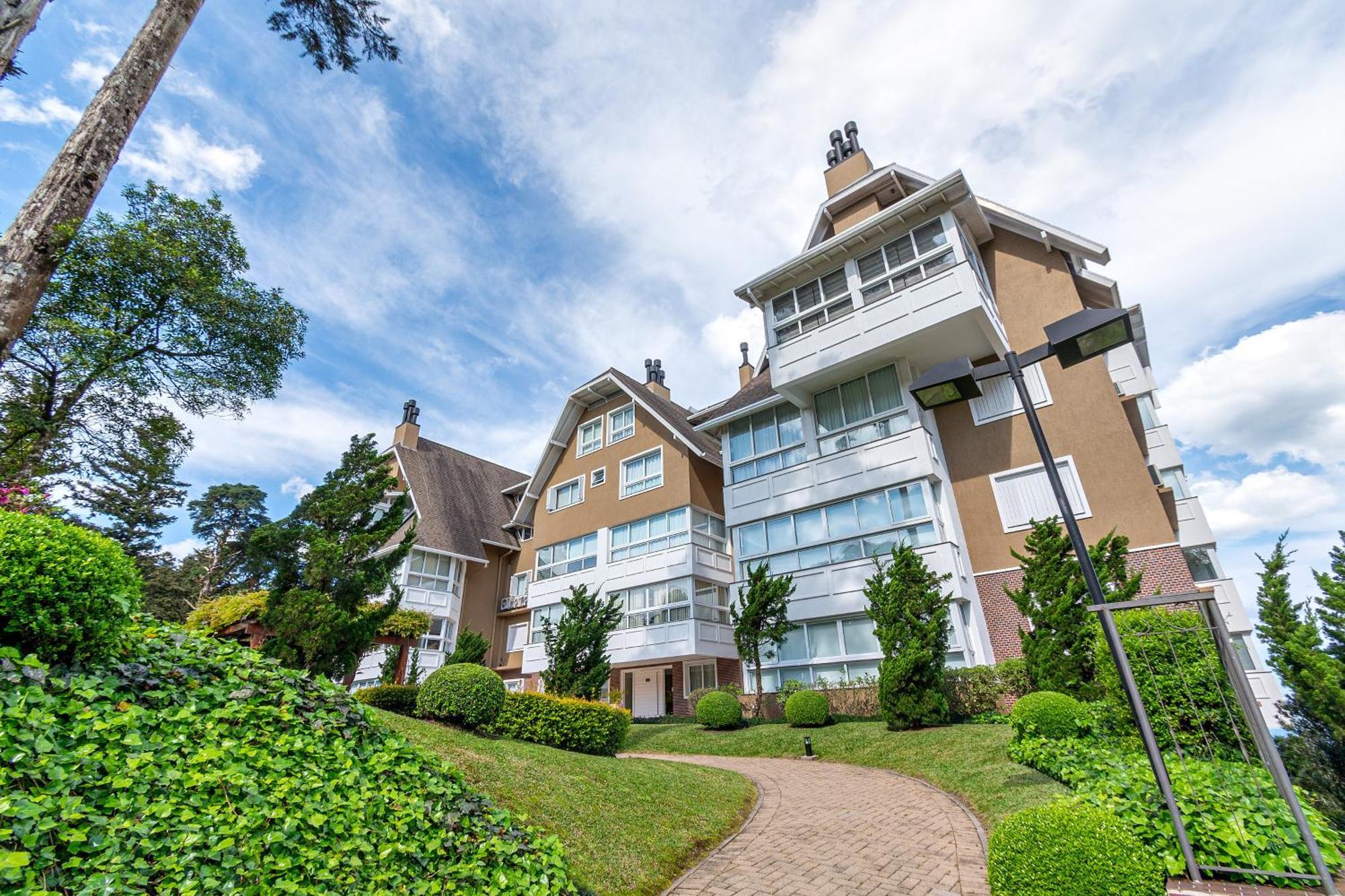 Incrível Apartamento no Centro de Gramado Exterior foto
